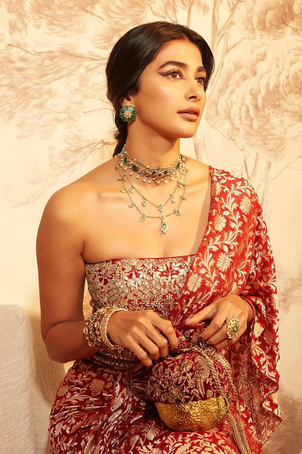 Actress Pooja Hegde At Jana Nayagan event Photos10