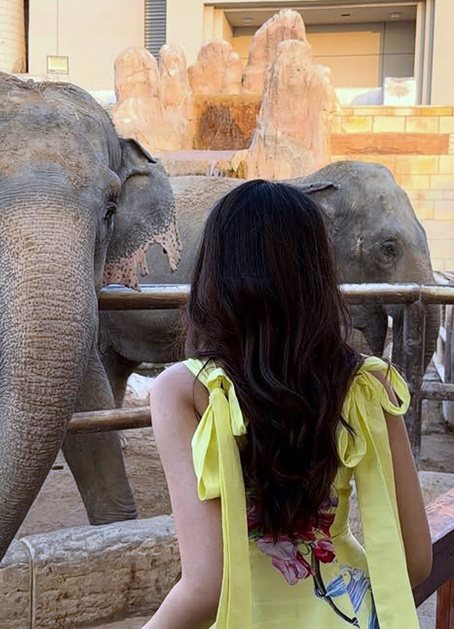 Uppena movie beauty Krithi Shetty enjoying her vacation in Abu Dhabi: Photos15