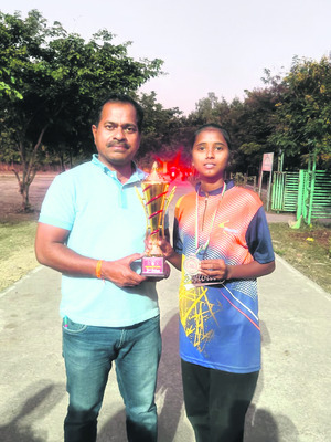 జాతీయస్థాయి  పోటీలకు ఎంపిక 
2