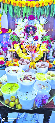 హరినామ సప్తాహంలో మాజీ ఎమ్మెల్యే 
1