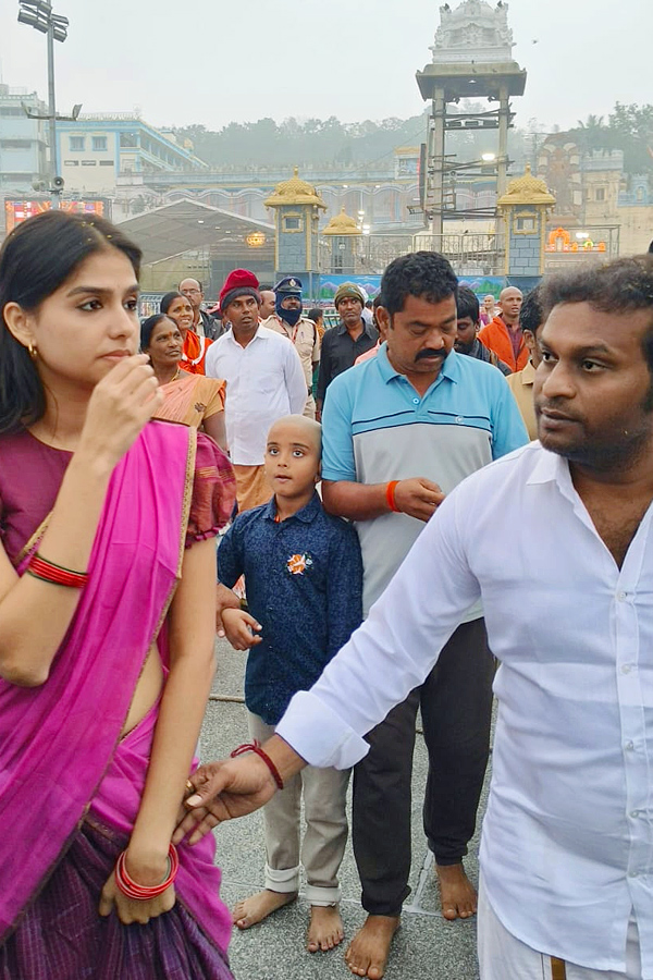 Champion Movie Team Visits Tirumala Temple Photos16