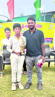 జాతీయ స్థాయి క్రికెట్‌ జట్టుకు సాద్‌ ఇర్ఫాన్‌ ఎంపిక 1