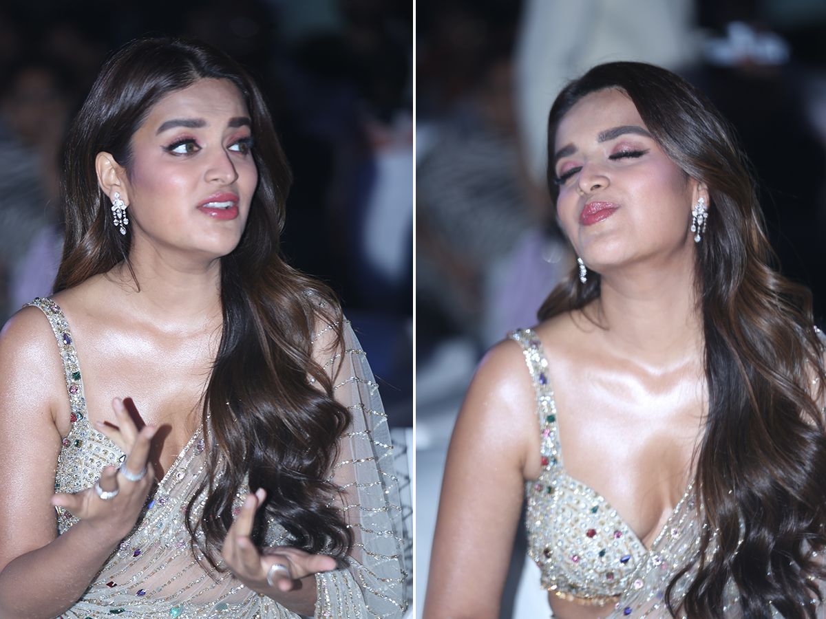 The Raja Saab : Tollywood Actress Nidhhi Agerwal HD Photos1