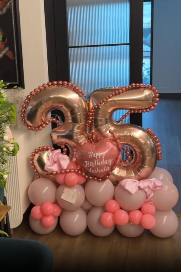 producer Boney Kapoor Daughter Anshula Kapoor celebrates Her birthday Photos8