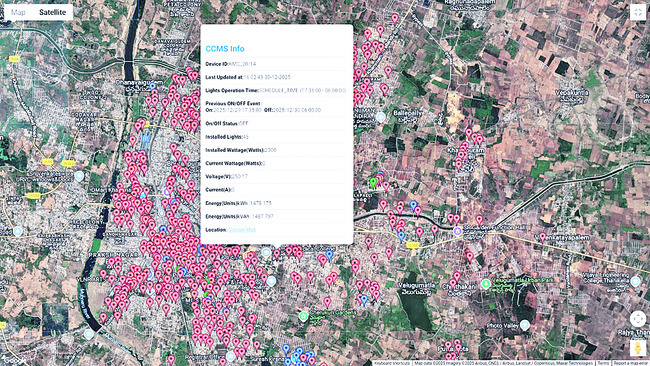 ఖమ్మం వీధుల్లో ‘స్మార్ట్‌’ వెలుగులు1