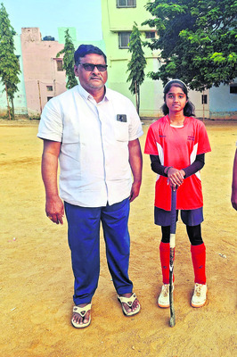 జాతీయస్థాయి  హాకీ పోటీలకు ఎంపిక 1