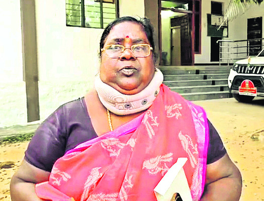 మా భూమి వ్యవహారంలో వారి పెత్తనమా.? 
1