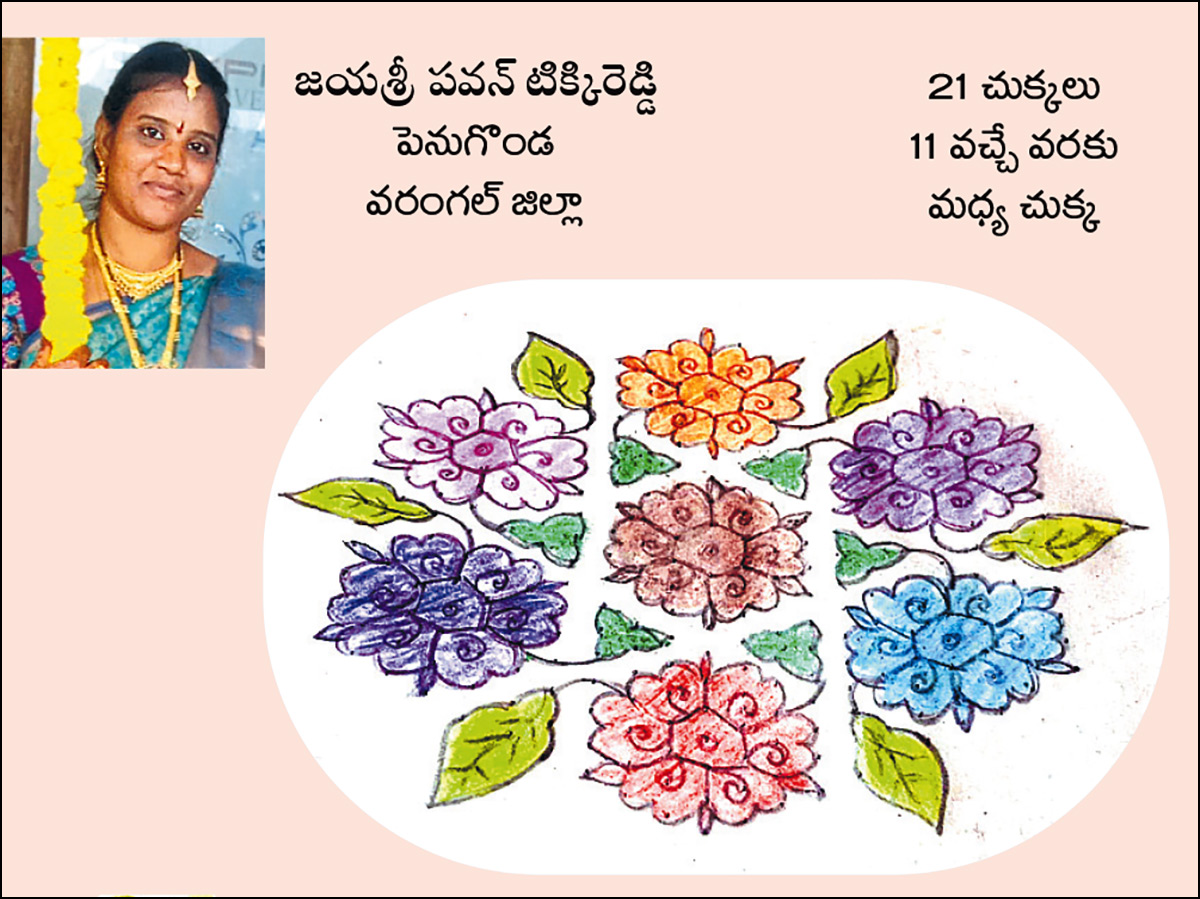 New year 2026 Beautiful Rangoli Designs2