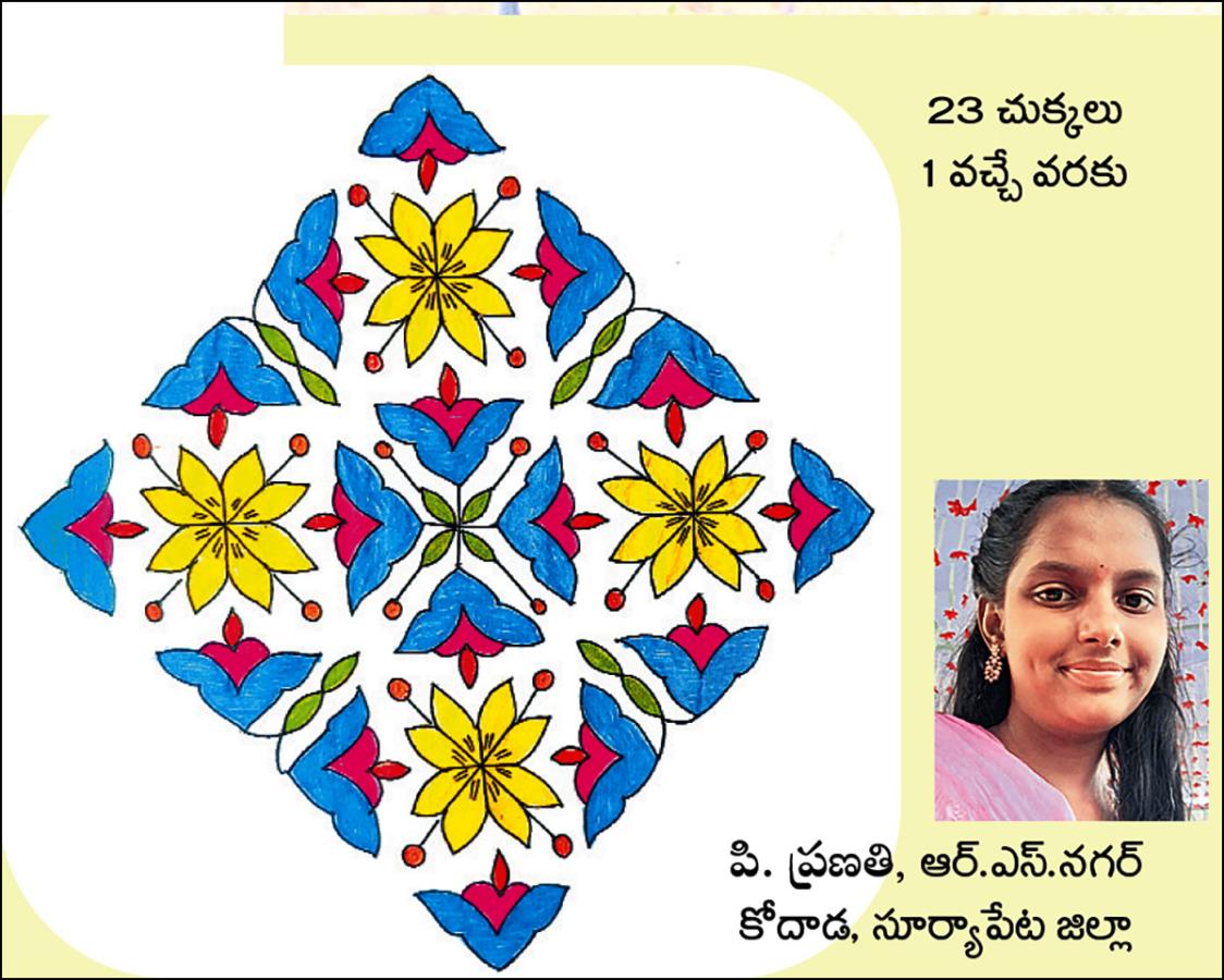 New year 2026 Beautiful Rangoli Designs3