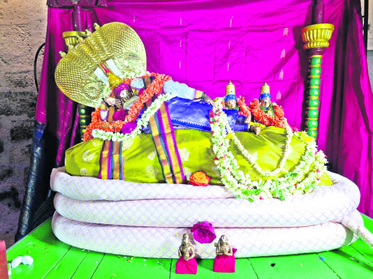 రంగనాథుడిగా వెంకన్న అపురూప దర్శనం 1