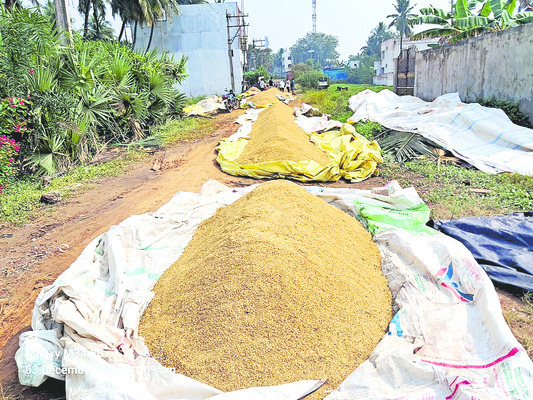 ఎక్కడి ధాన్యం అక్కడే2