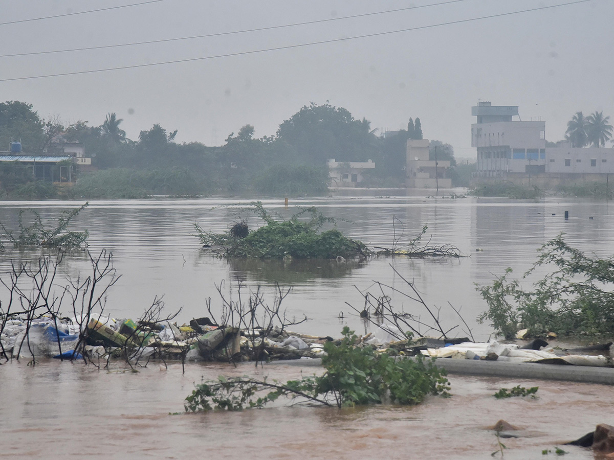 Cyclone Ditwah : Heavy Rains in Nellore Photos22