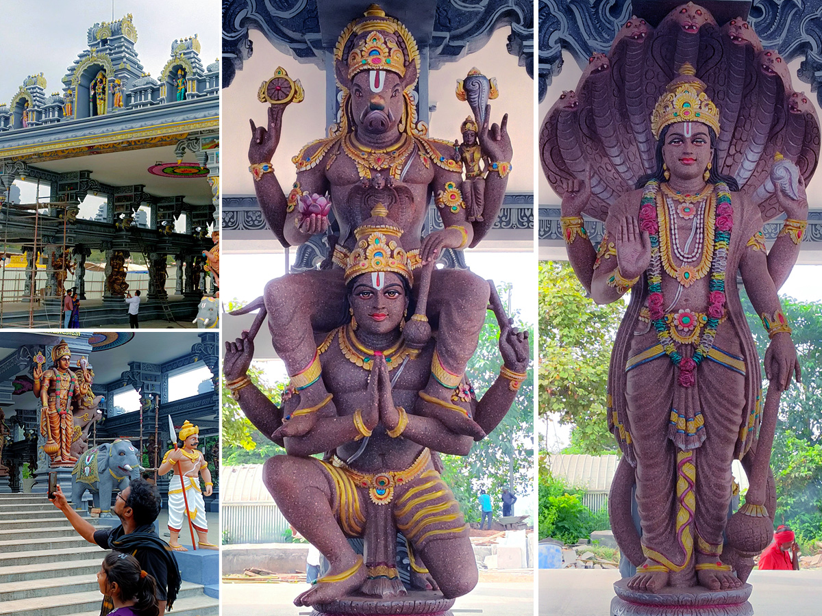 Devotional : Dwaraka Tirumala New Mandapam Photos1