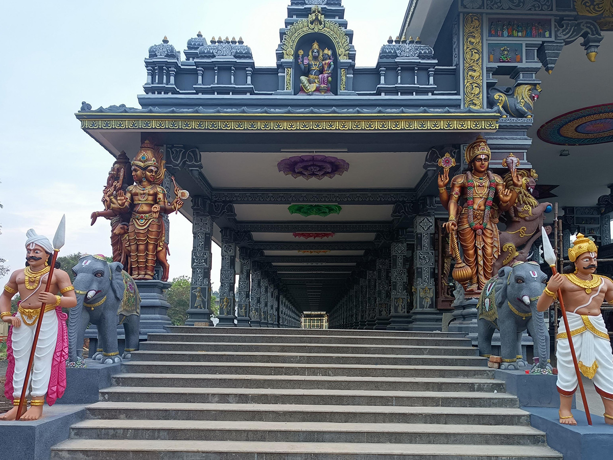 Devotional : Dwaraka Tirumala New Mandapam Photos2