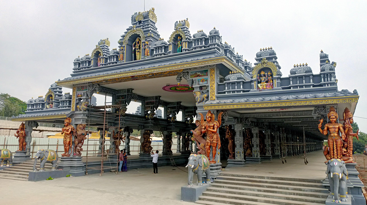 Devotional : Dwaraka Tirumala New Mandapam Photos3