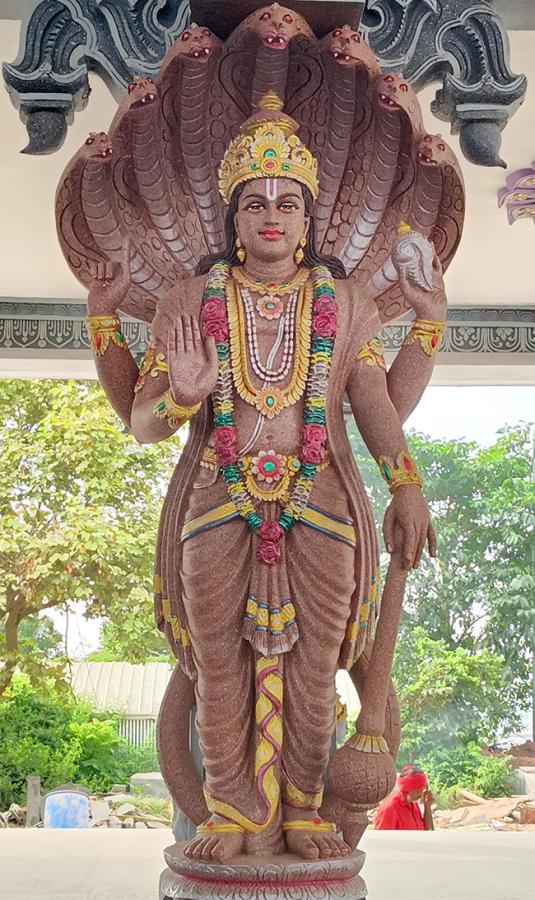 Devotional : Dwaraka Tirumala New Mandapam Photos8