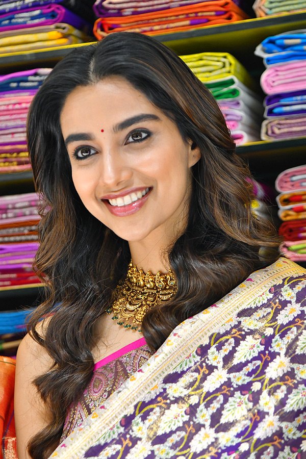 Hero Teja Sajja, Actress Meenakshi Chaudhary Launches Shopping Mall Photos17
