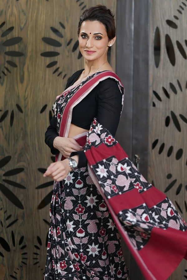 Samanthas friend Shilpa Reddy looks beautiful in A colorful saree Photos8