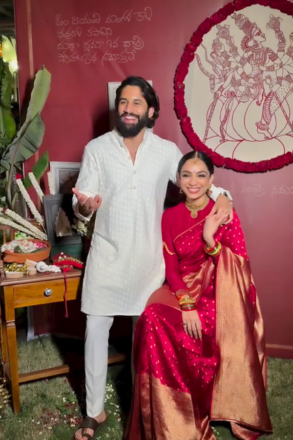 Actress Sobhita Dhulipala Shares Speical Wedding Video On SOcial Media Photos20