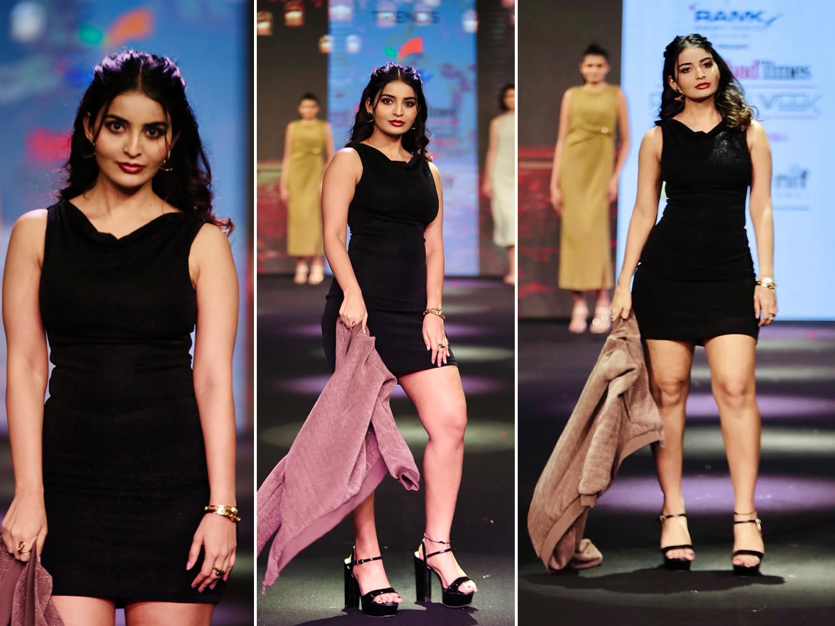 Ananya Nagalla At Hyderabad Times Fashion Week 20251