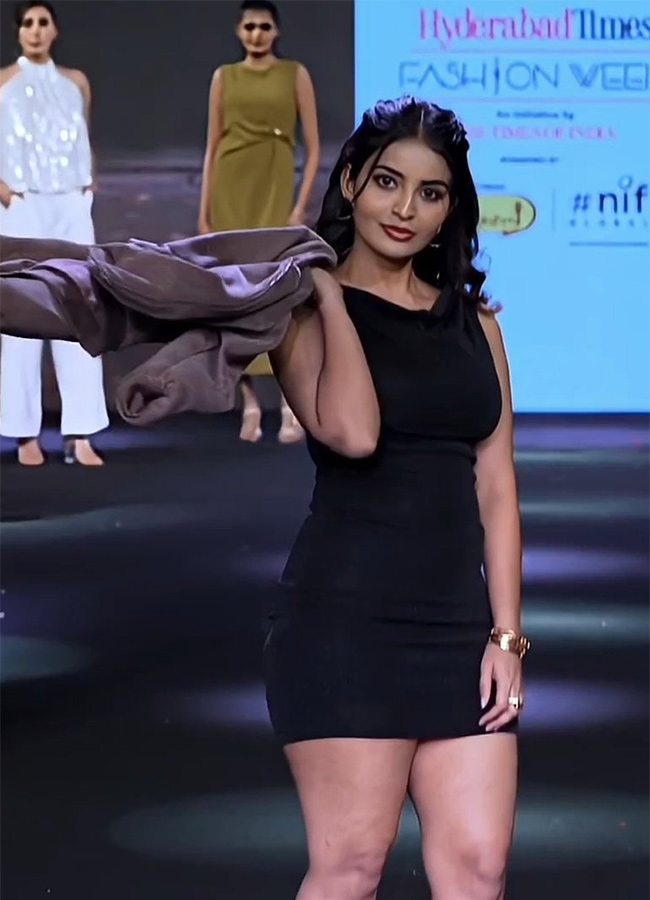 Ananya Nagalla At Hyderabad Times Fashion Week 20258