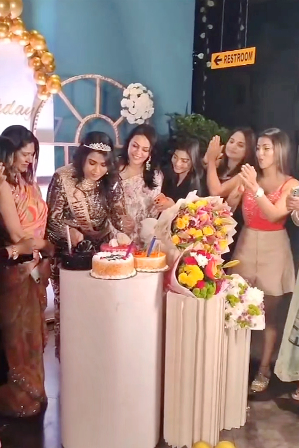 Telugu Actress Jyothi Birthday celebration Photos11