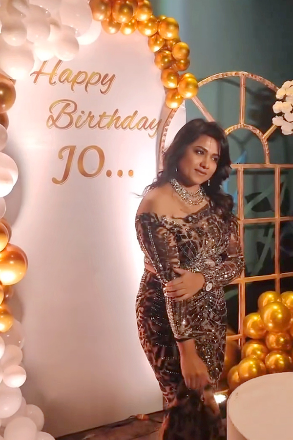 Telugu Actress Jyothi Birthday celebration Photos4