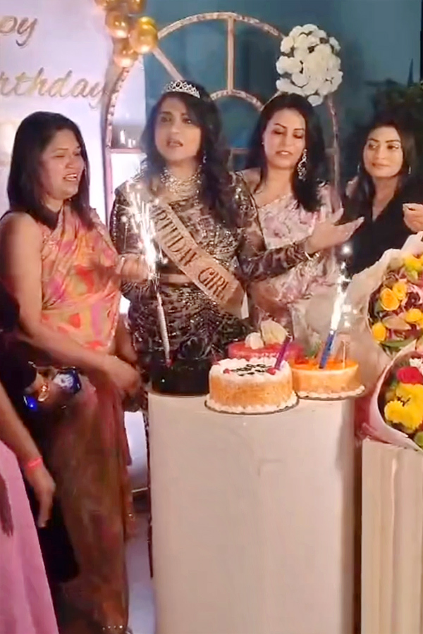 Telugu Actress Jyothi Birthday celebration Photos7