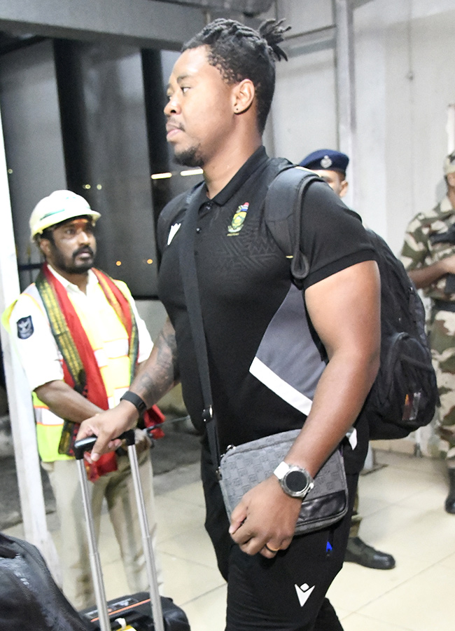 Visakhapatnam ahead of the 3rd ODI cricket match against South Africa26