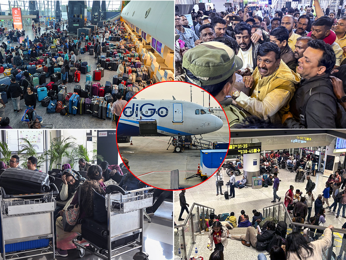 Passengers : Indigo Airlines Flights Were Cancelled HD Photos1