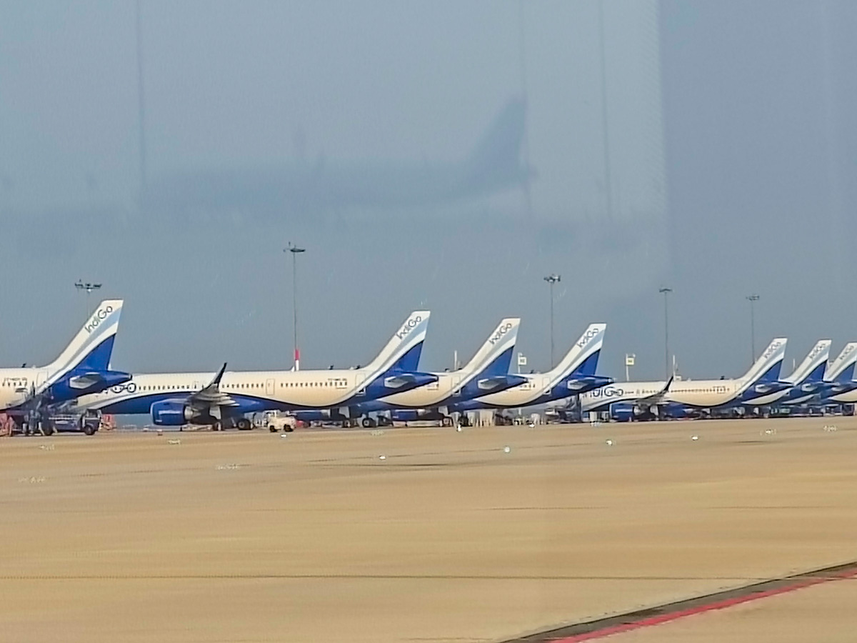 Passengers : Indigo Airlines Flights Were Cancelled HD Photos35