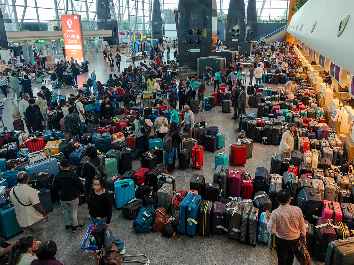 Passengers : Indigo Airlines Flights Were Cancelled HD Photos36