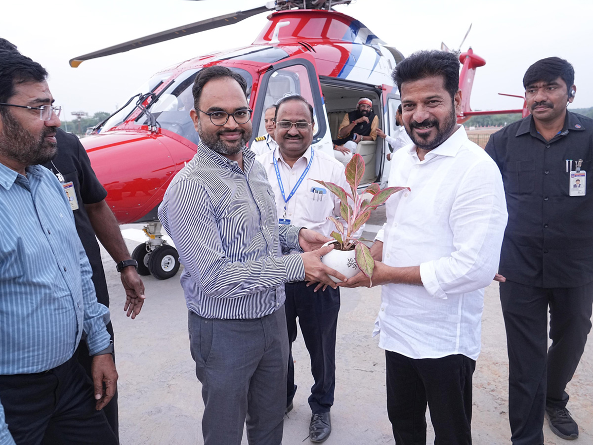 CM Revanth Reddy inquires about arrangements for Telangana Rising Global Summit2