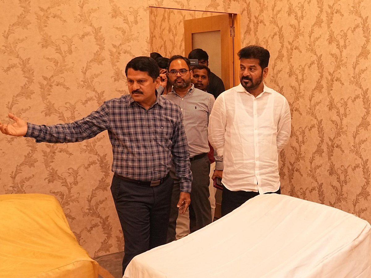 CM Revanth Reddy inquires about arrangements for Telangana Rising Global Summit12