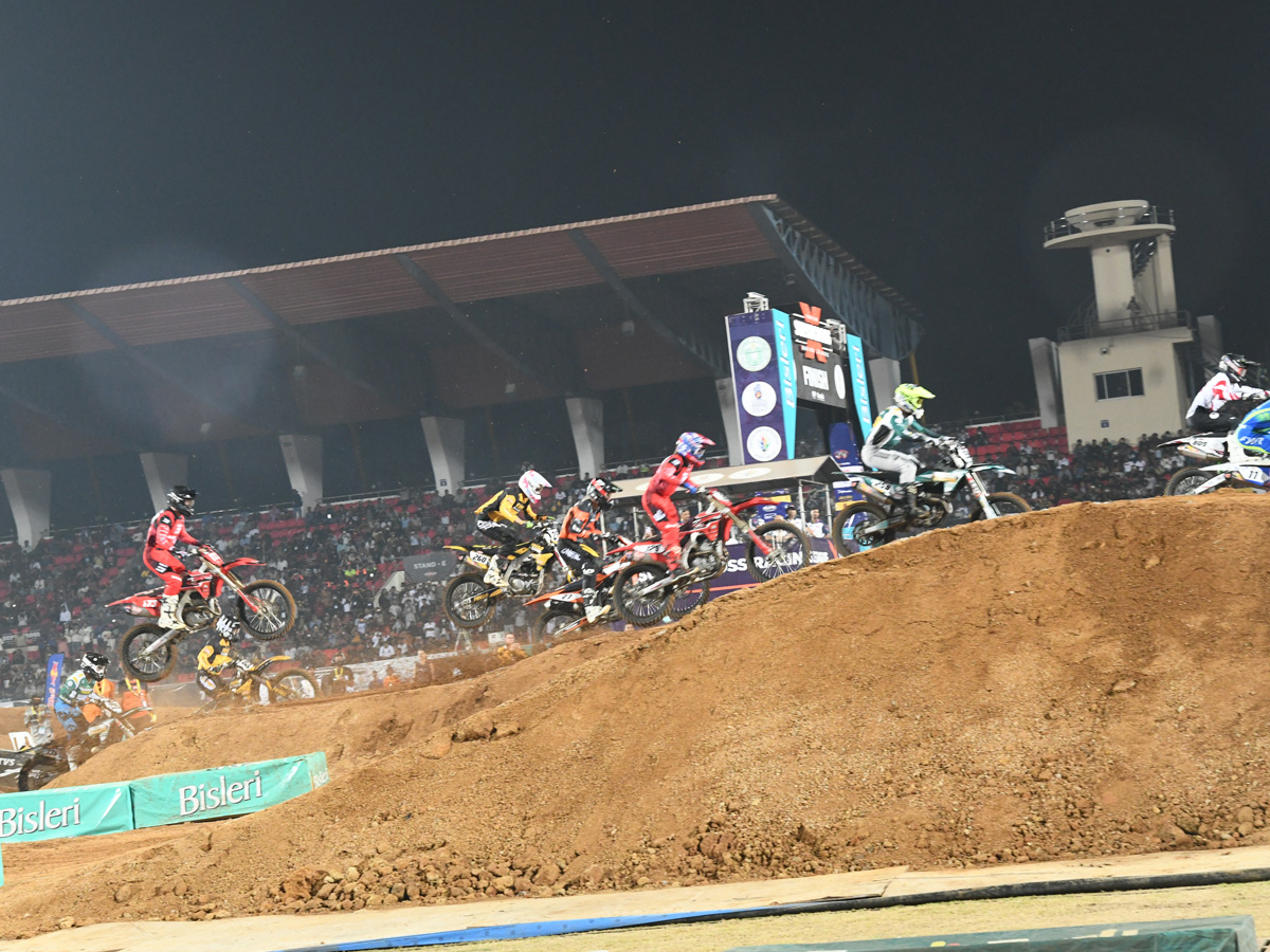 CM Revanth Reddy And star Salman Khan Attended The India Supercross Racing League 2025 Photos19