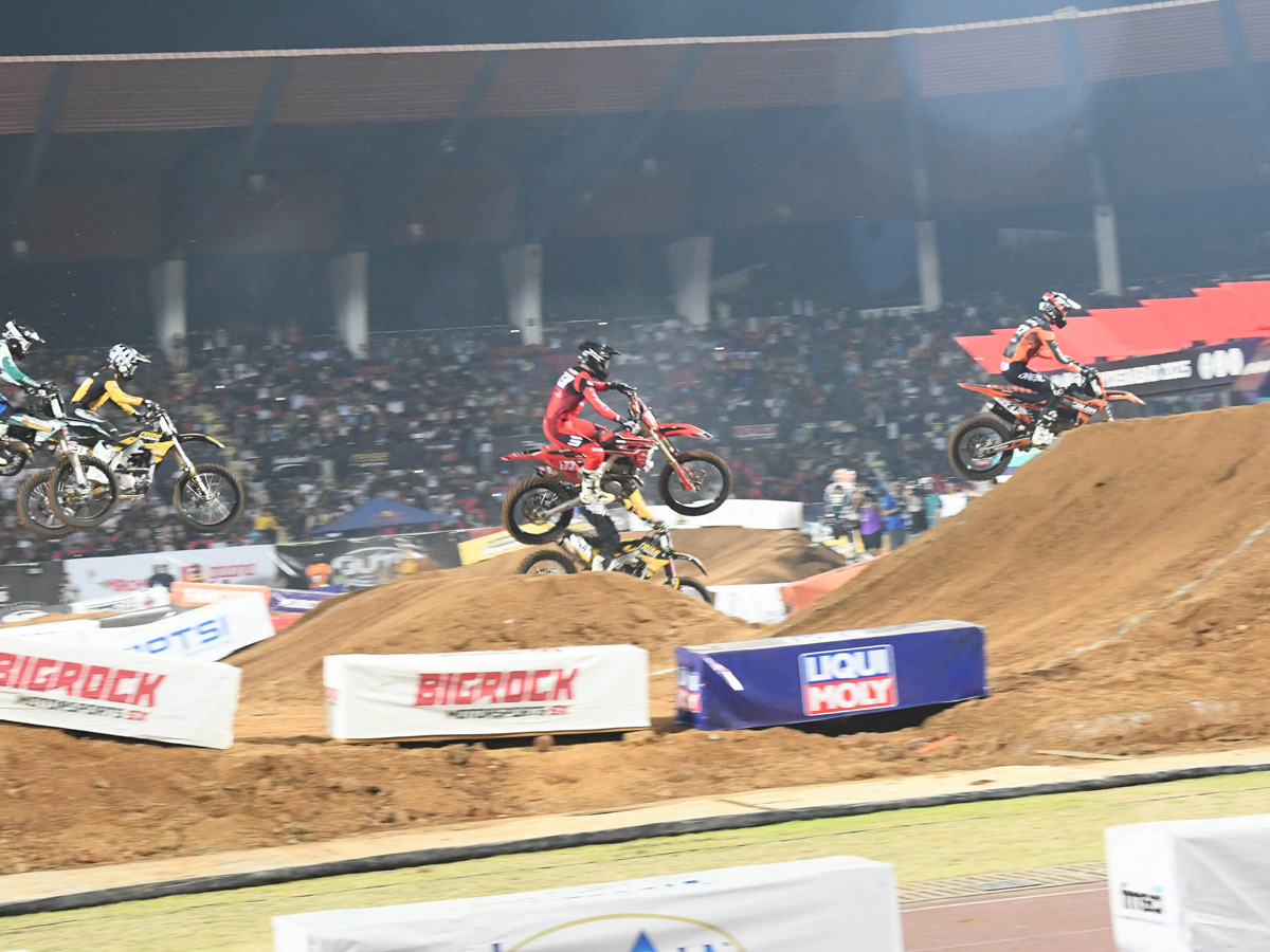 CM Revanth Reddy And star Salman Khan Attended The India Supercross Racing League 2025 Photos20
