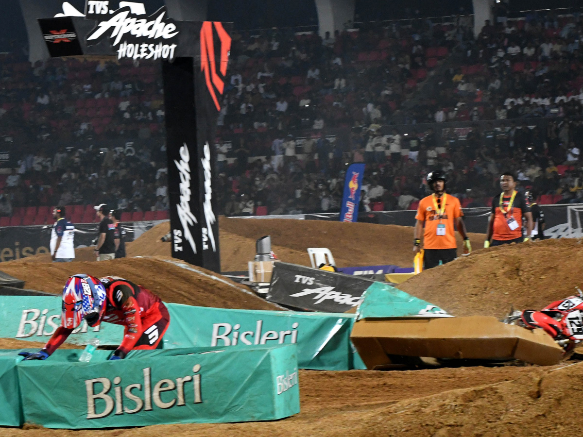 CM Revanth Reddy And star Salman Khan Attended The India Supercross Racing League 2025 Photos22