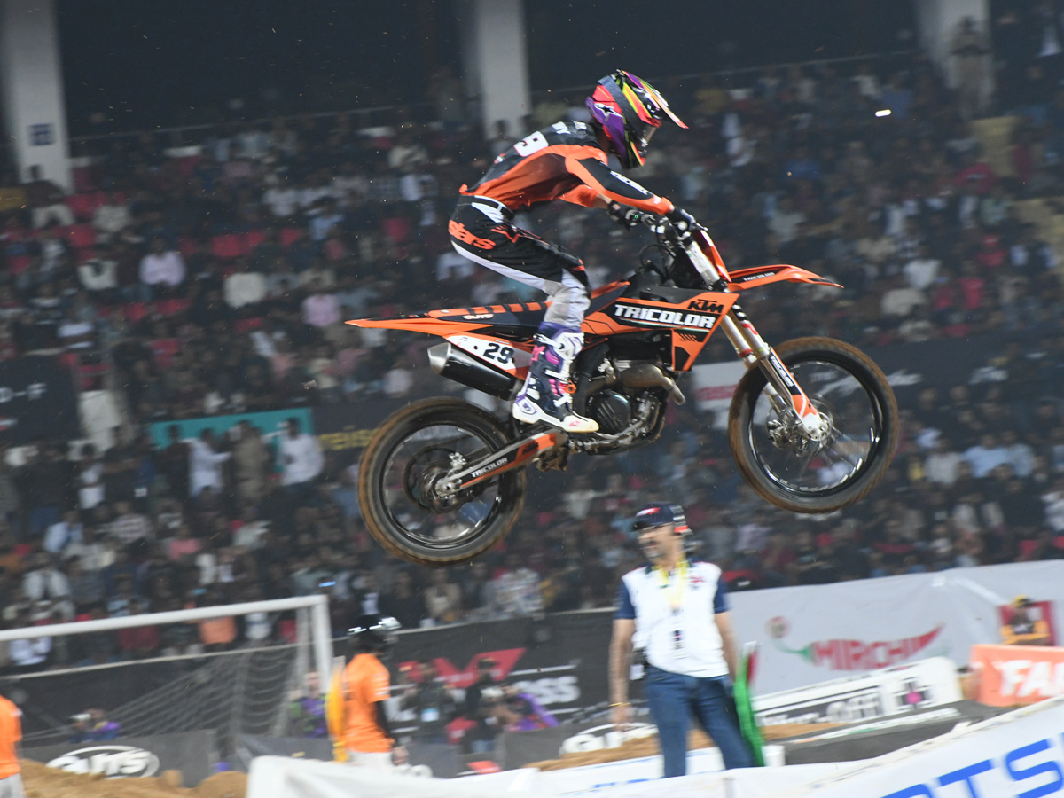 CM Revanth Reddy And star Salman Khan Attended The India Supercross Racing League 2025 Photos26