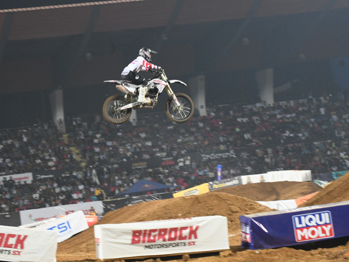 CM Revanth Reddy And star Salman Khan Attended The India Supercross Racing League 2025 Photos27