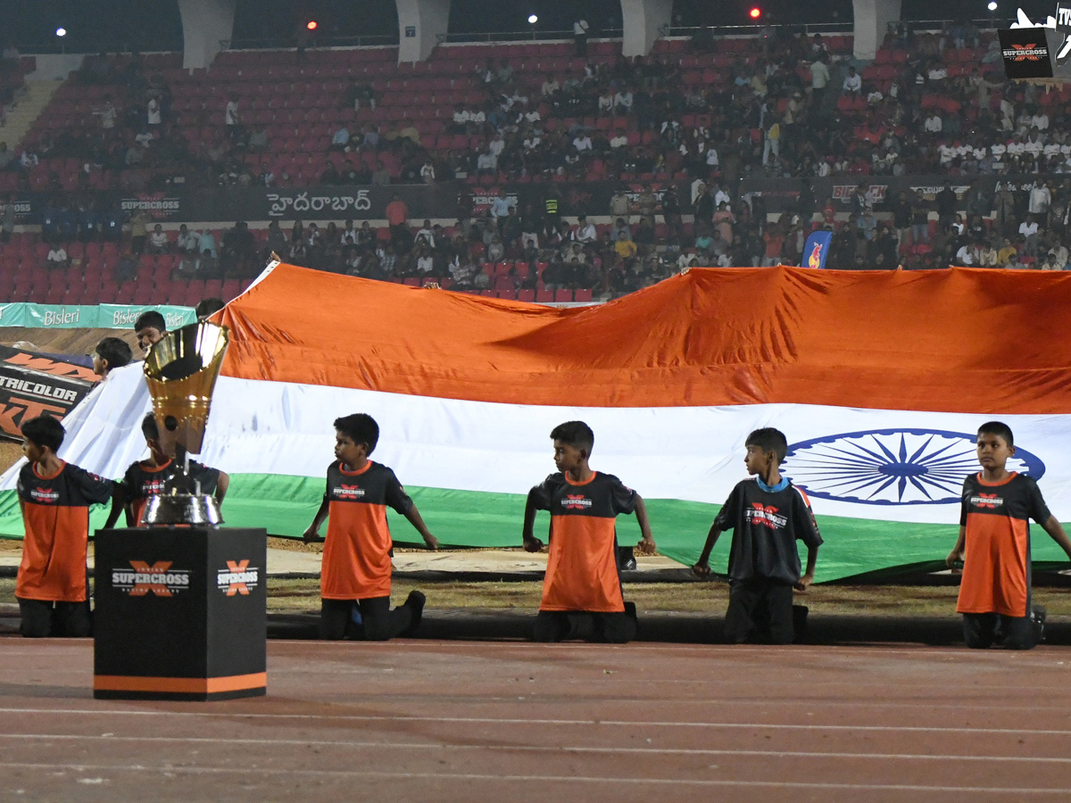 CM Revanth Reddy And star Salman Khan Attended The India Supercross Racing League 2025 Photos6