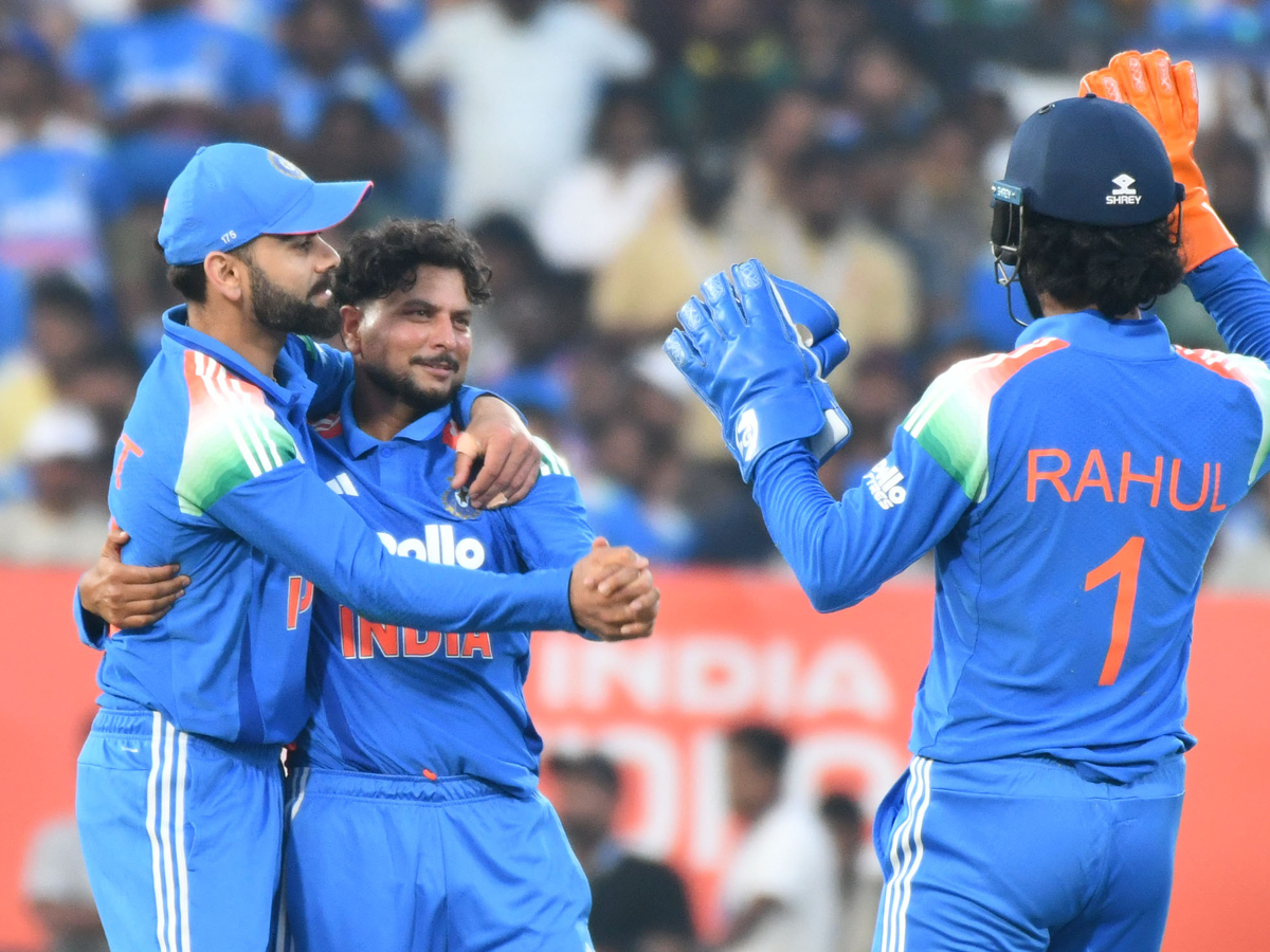 India won the match In Vizag odi series Photos30