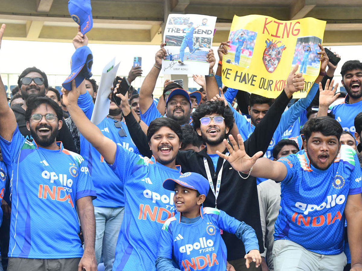 India won the match In Vizag odi series Photos3
