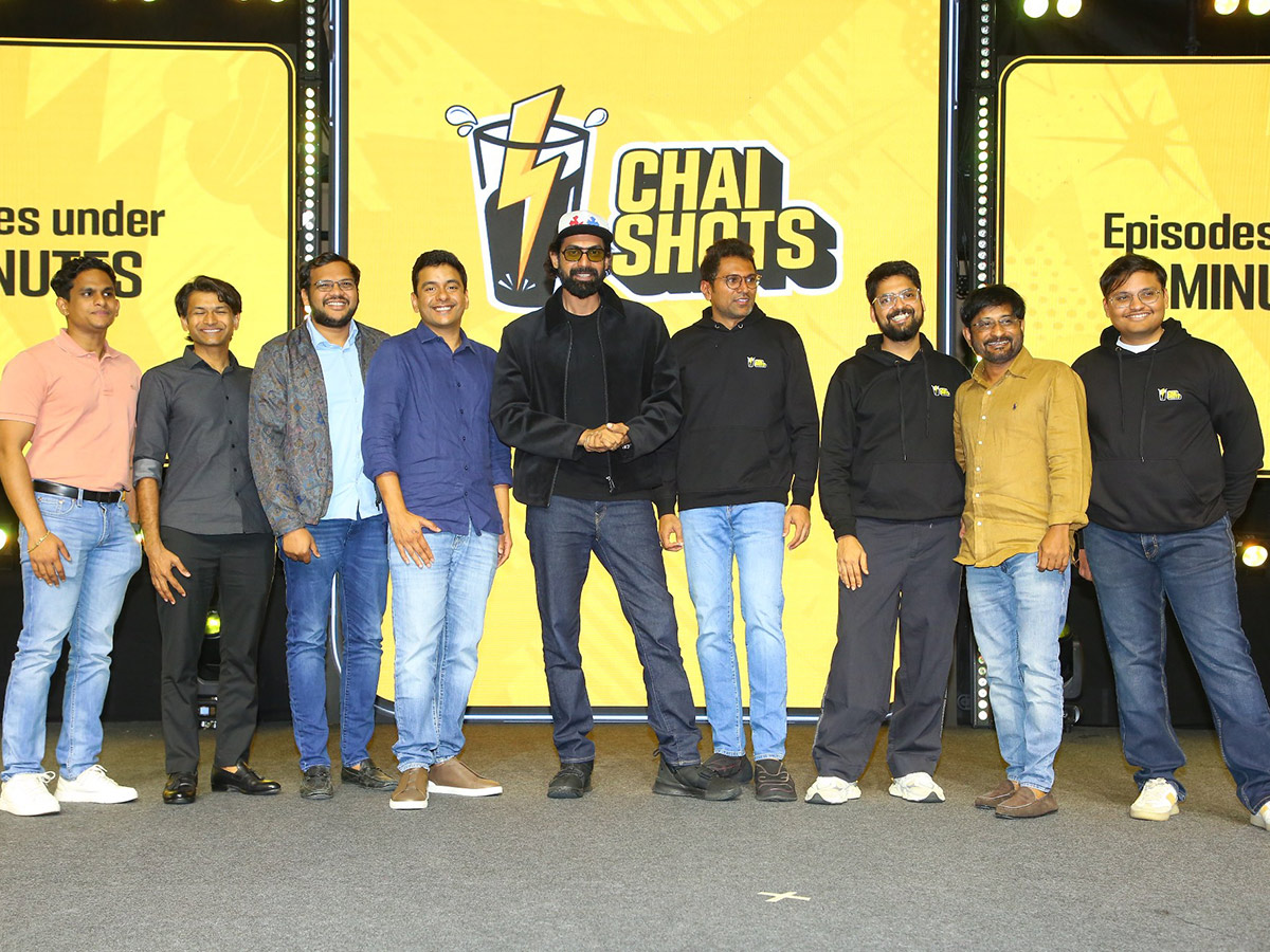 Rana Daggubati Participates In Chai Shots Launch Event 11