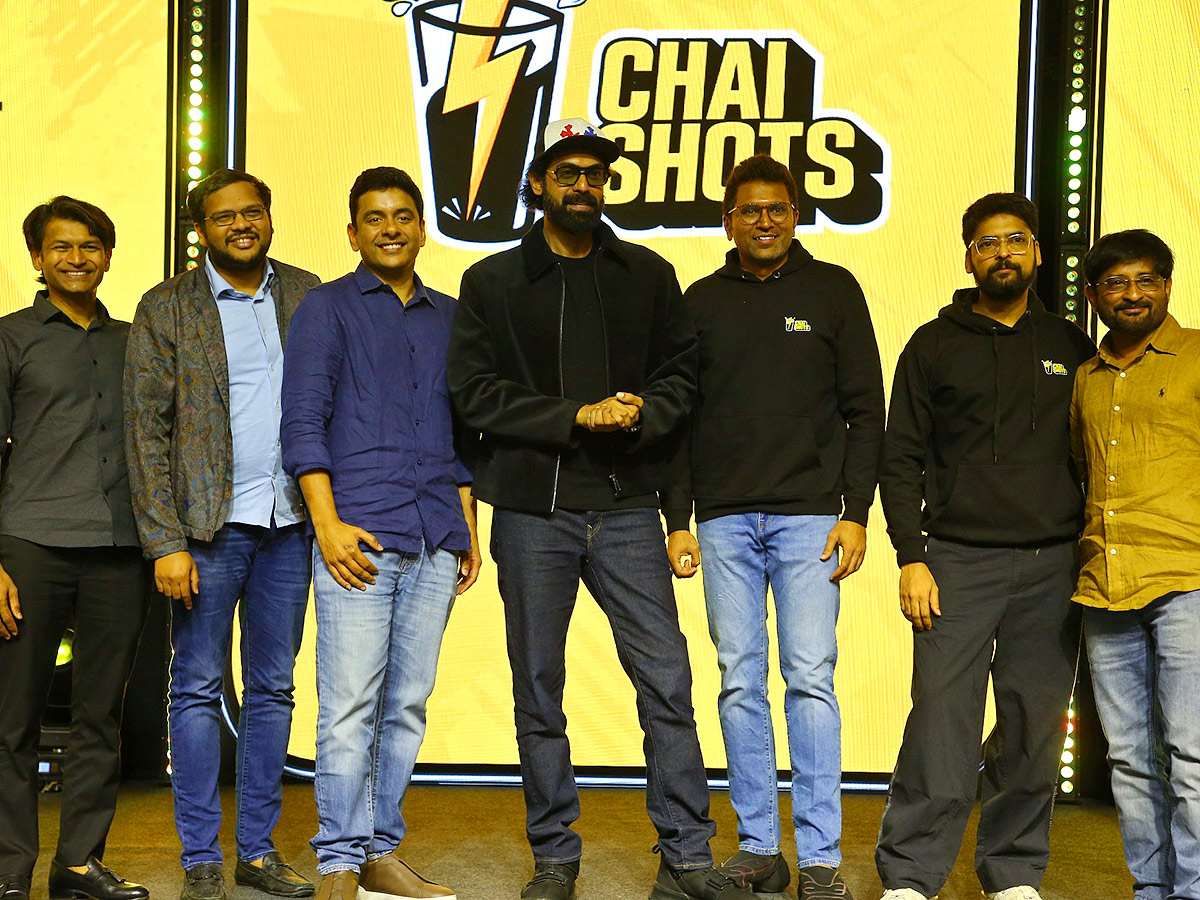 Rana Daggubati Participates In Chai Shots Launch Event 13