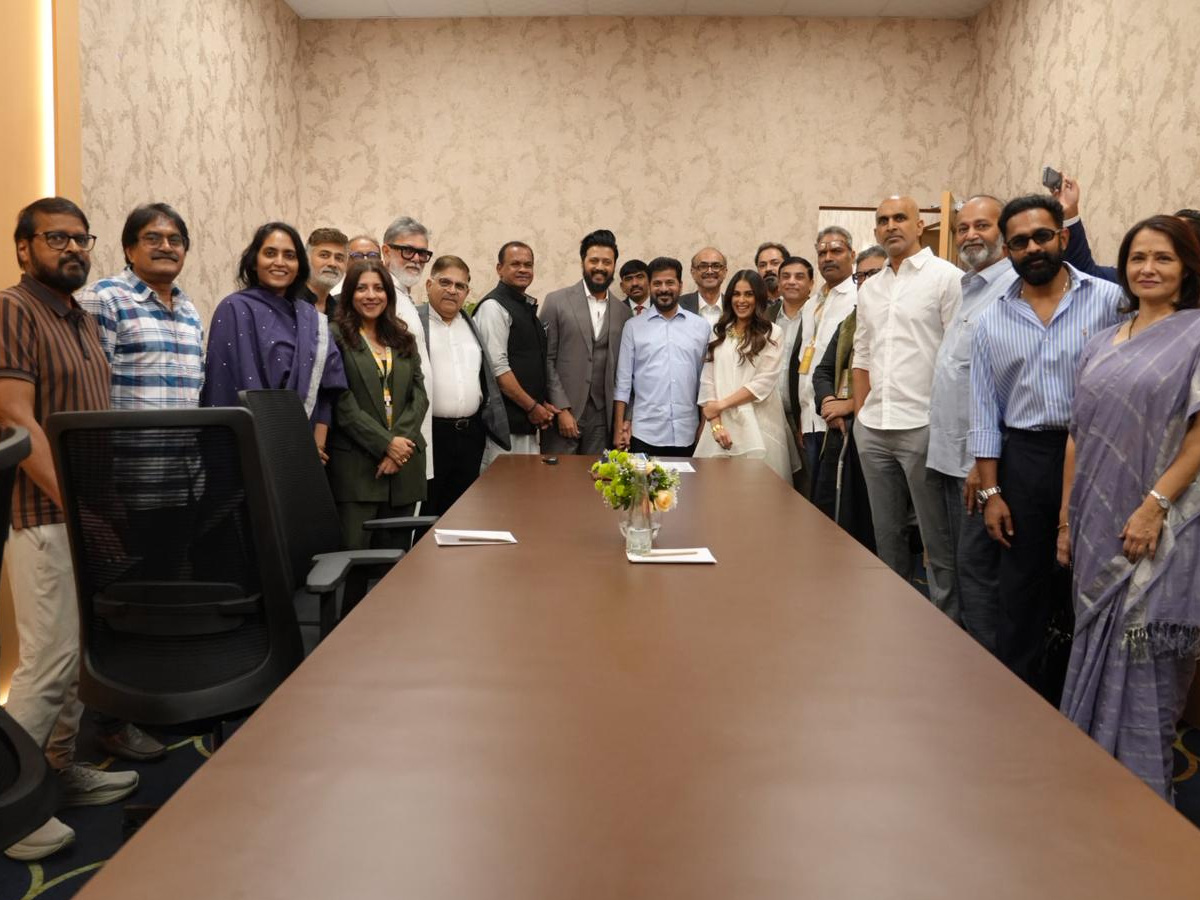 TFI Stars Meets CM Revanth Reddy Photos5