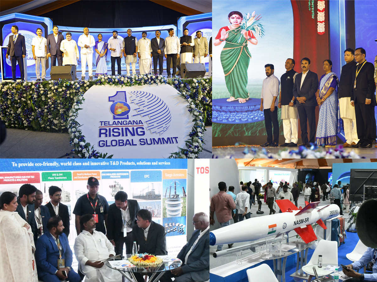 Telangana Rising Global Summit 2025 Day 02 Photos1