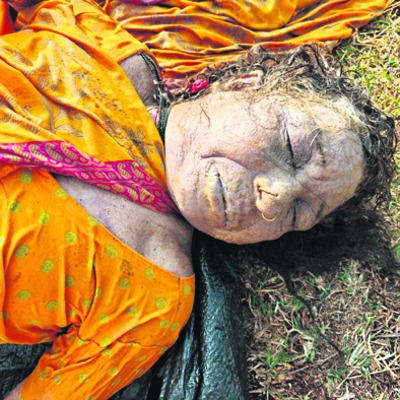 గుర్తు తెలియని వృద్ధురాలి మృతదేహం లభ్యం1