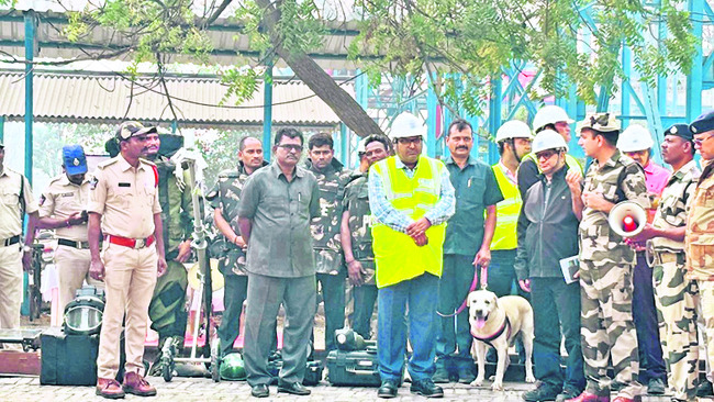 ఆసక్తిగా ఎన్టీపీసీలో మాక్‌ డ్రిల్‌ 1