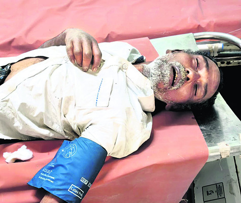 తండ్రీకొడుకులకు పాము కాటు 1