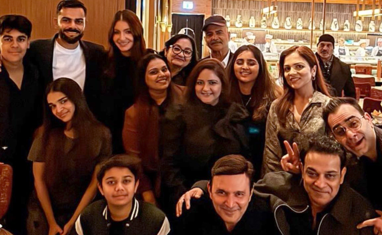 MS Dhoni, Virat Kohli And Other Cricketers Celebrate New Year With Their Families Photos10